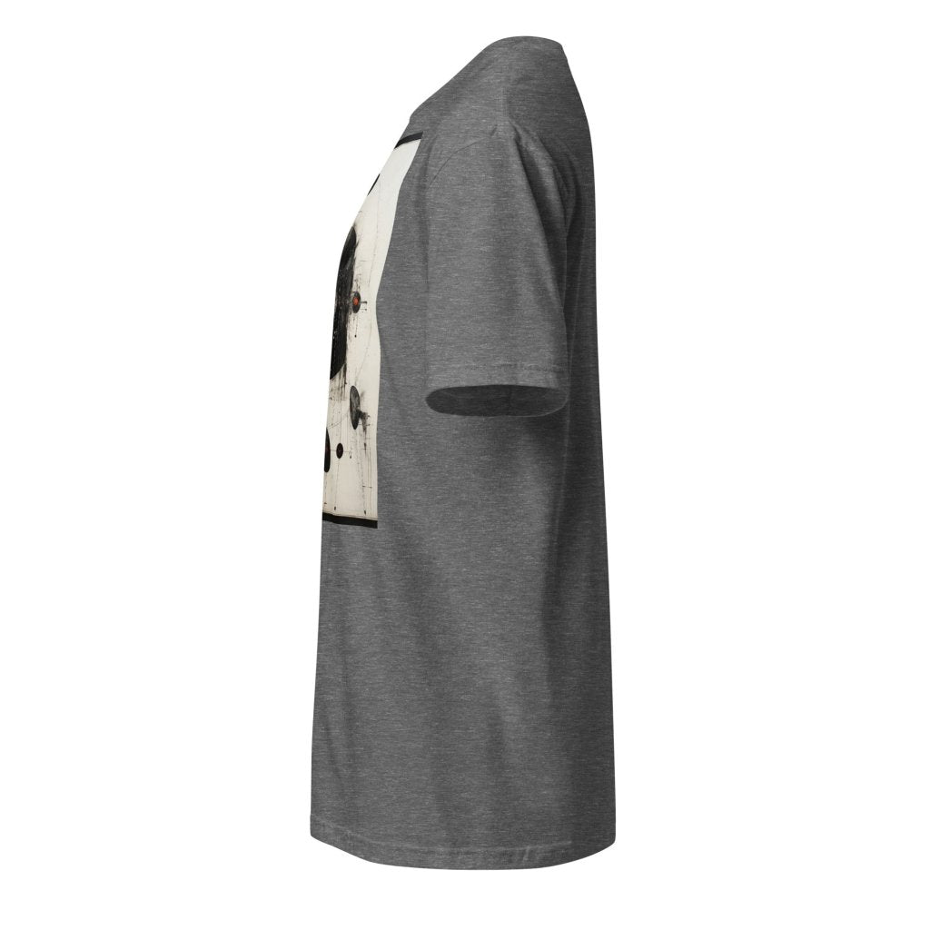 BLACK AND WHITE PAINTING SHIRT
