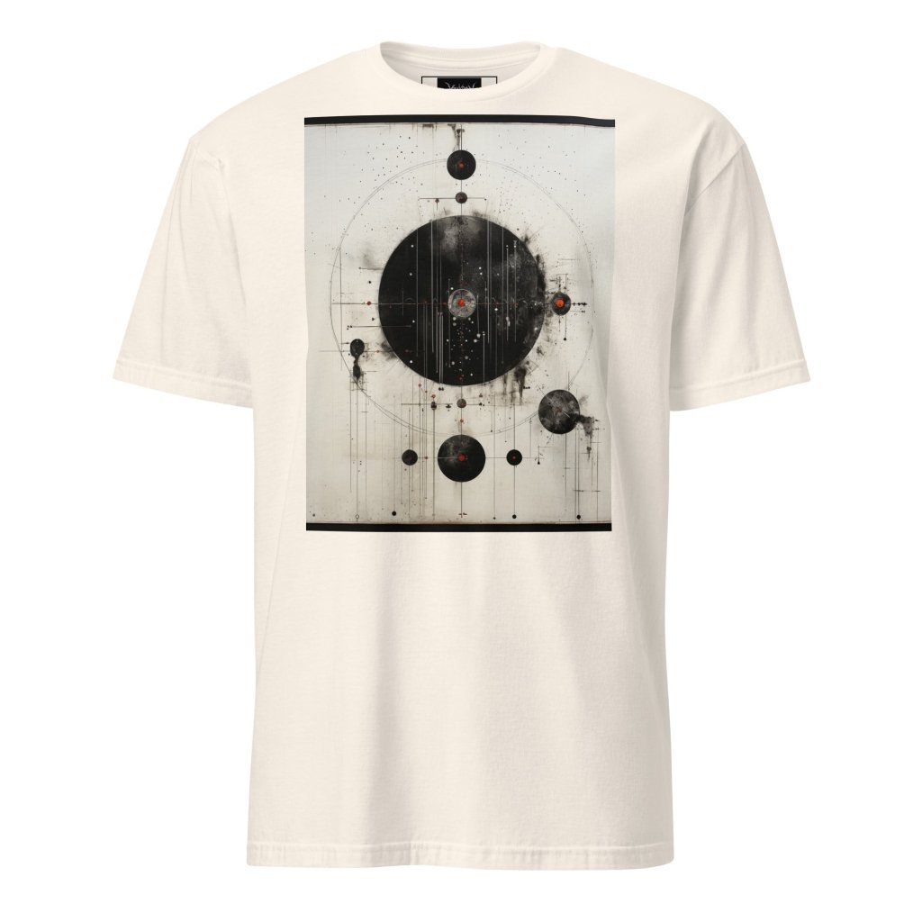 BLACK AND WHITE PAINTING SHIRT