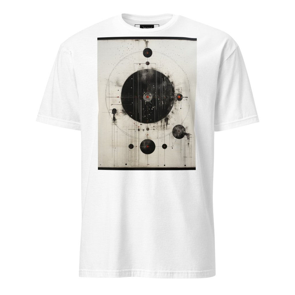 BLACK AND WHITE PAINTING SHIRT