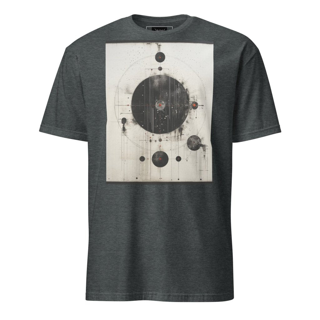 BLACK AND WHITE PAINTING SHIRT
