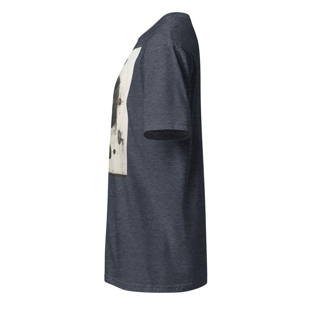 BLACK AND WHITE PAINTING SHIRT