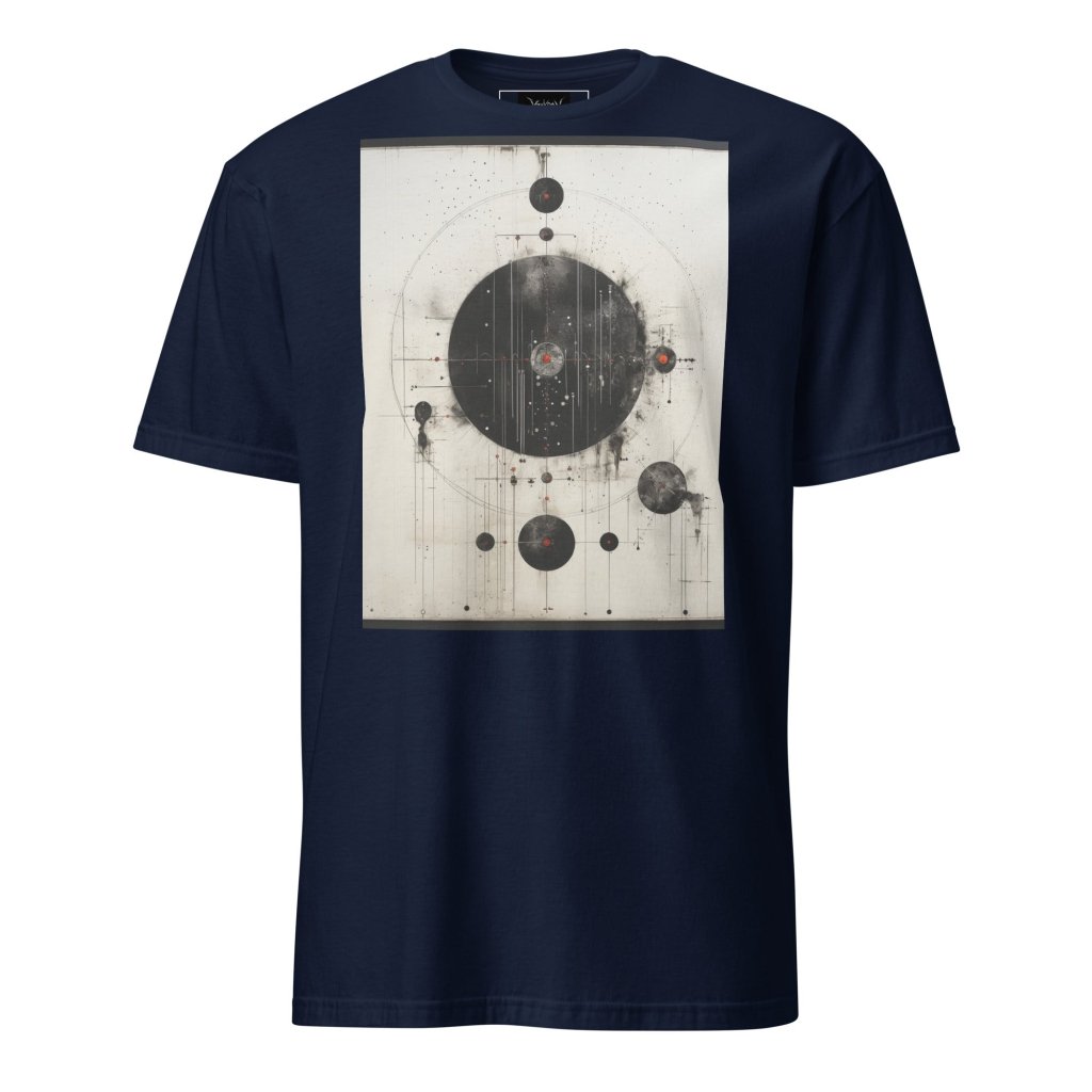 BLACK AND WHITE PAINTING SHIRT