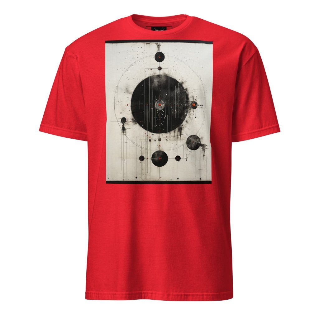 BLACK AND WHITE PAINTING SHIRT