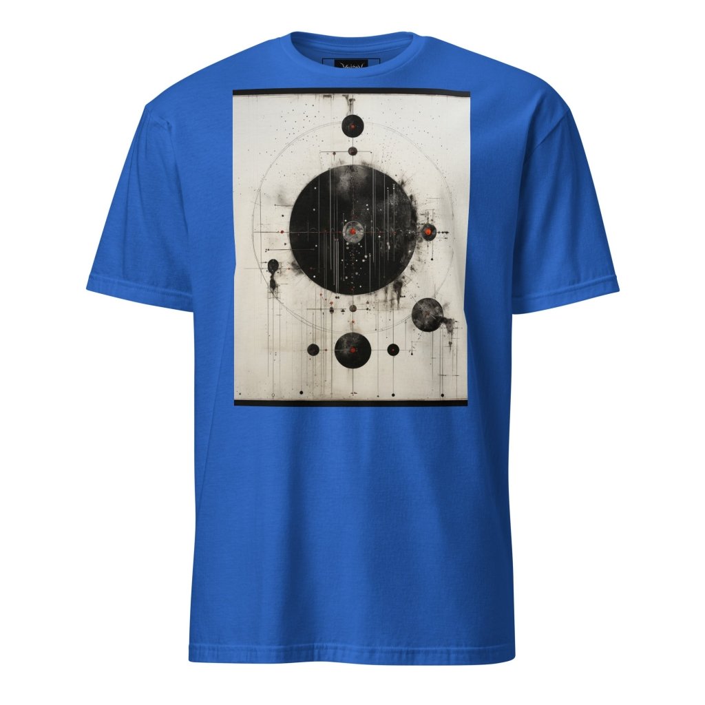 BLACK AND WHITE PAINTING SHIRT