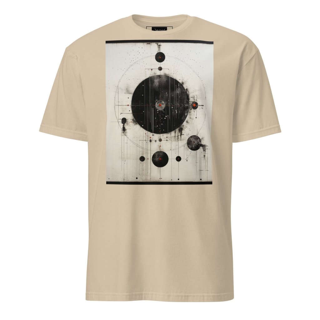 BLACK AND WHITE PAINTING SHIRT
