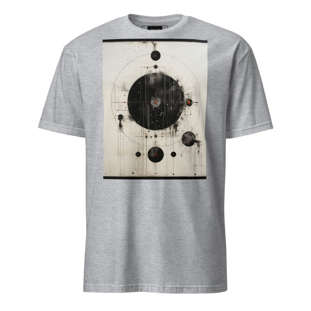 BLACK AND WHITE PAINTING SHIRT