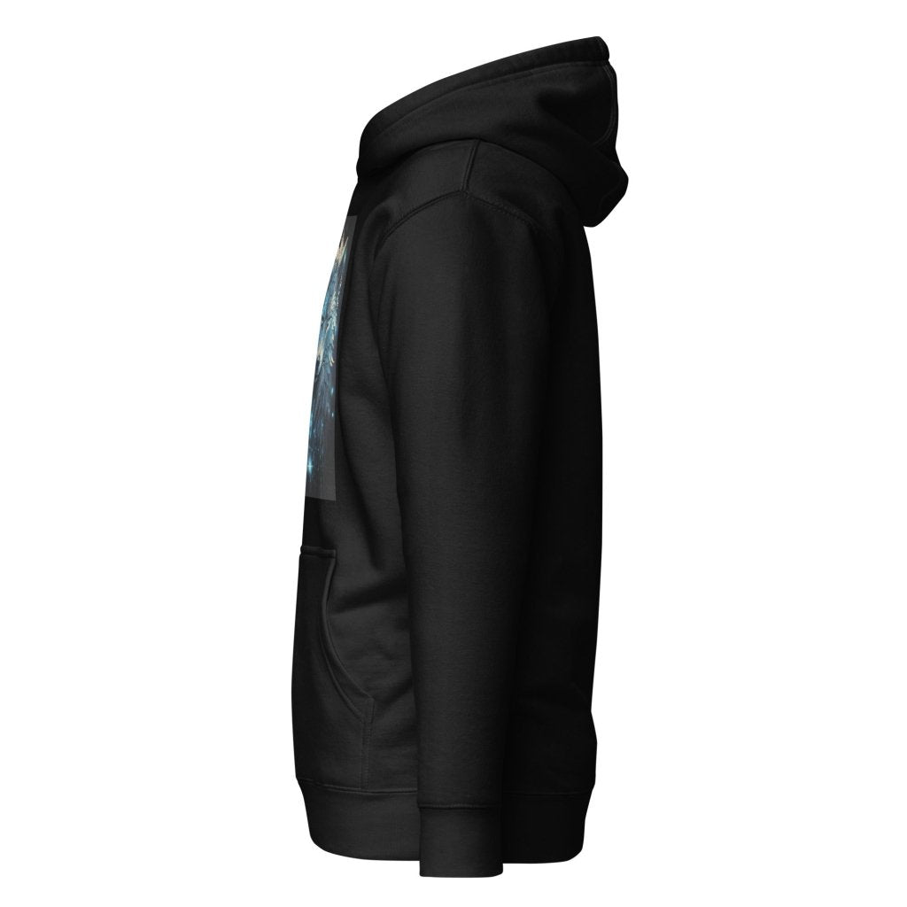 CELESTIAL FROST WOLF HOODIE