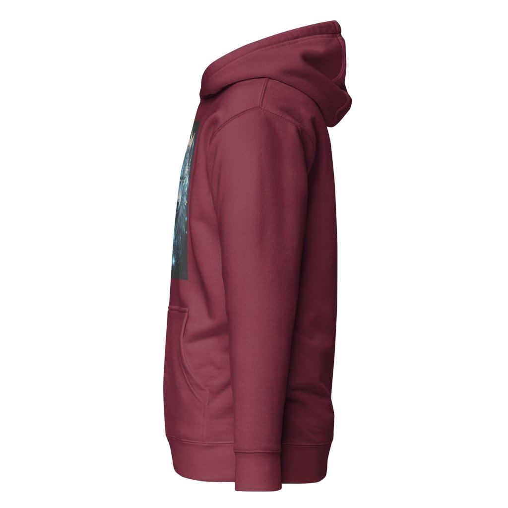 CELESTIAL FROST WOLF HOODIE