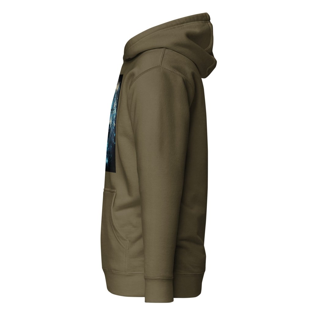 CELESTIAL FROST WOLF HOODIE