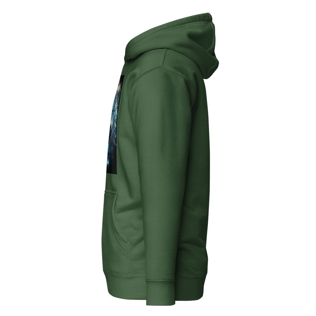 CELESTIAL FROST WOLF HOODIE