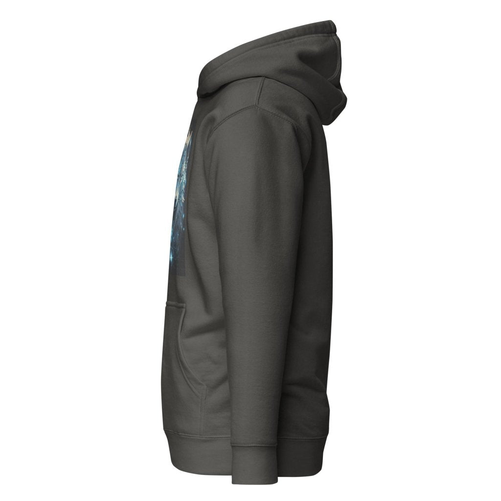 CELESTIAL FROST WOLF HOODIE