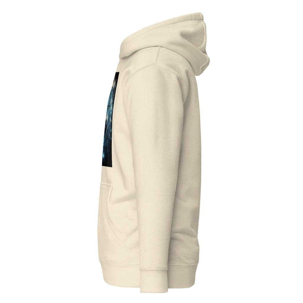 CELESTIAL FROST WOLF HOODIE