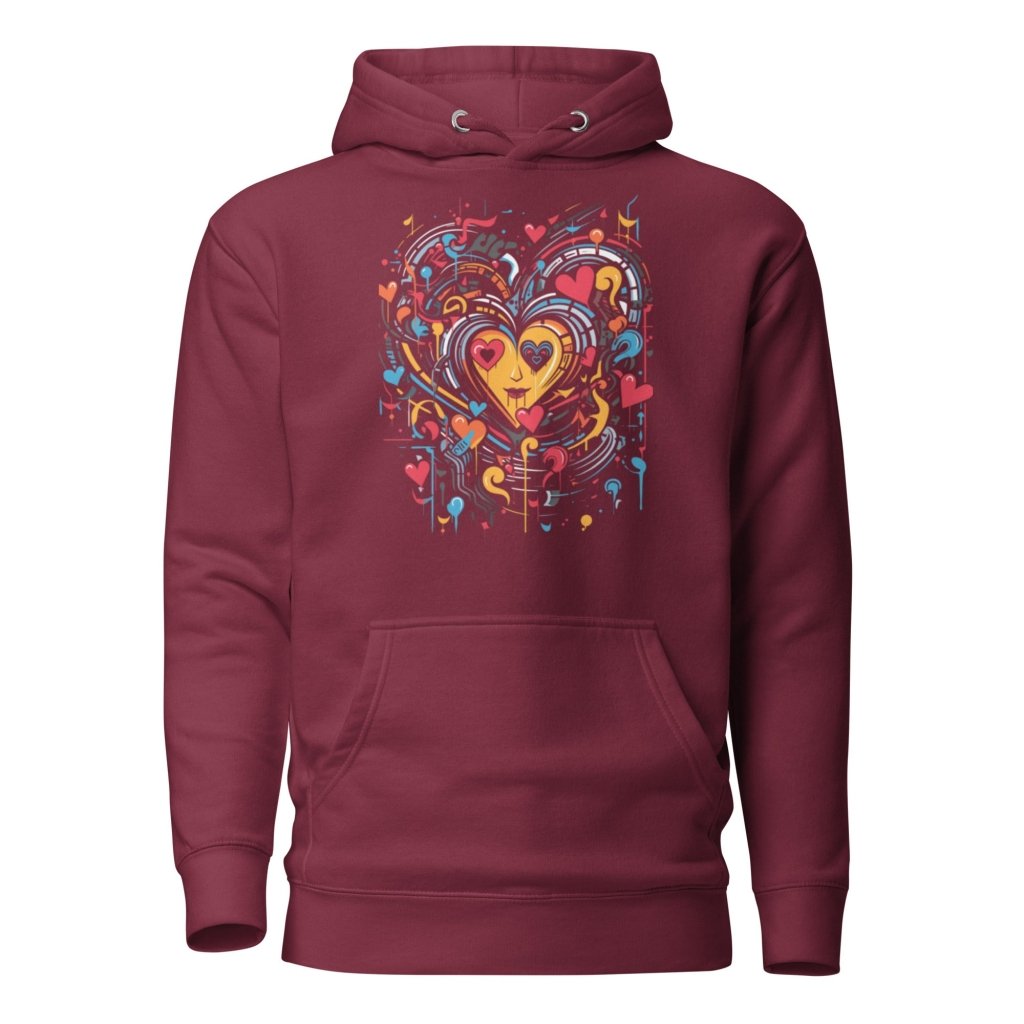 JANTUNG ENTRELAZADO HOODIE