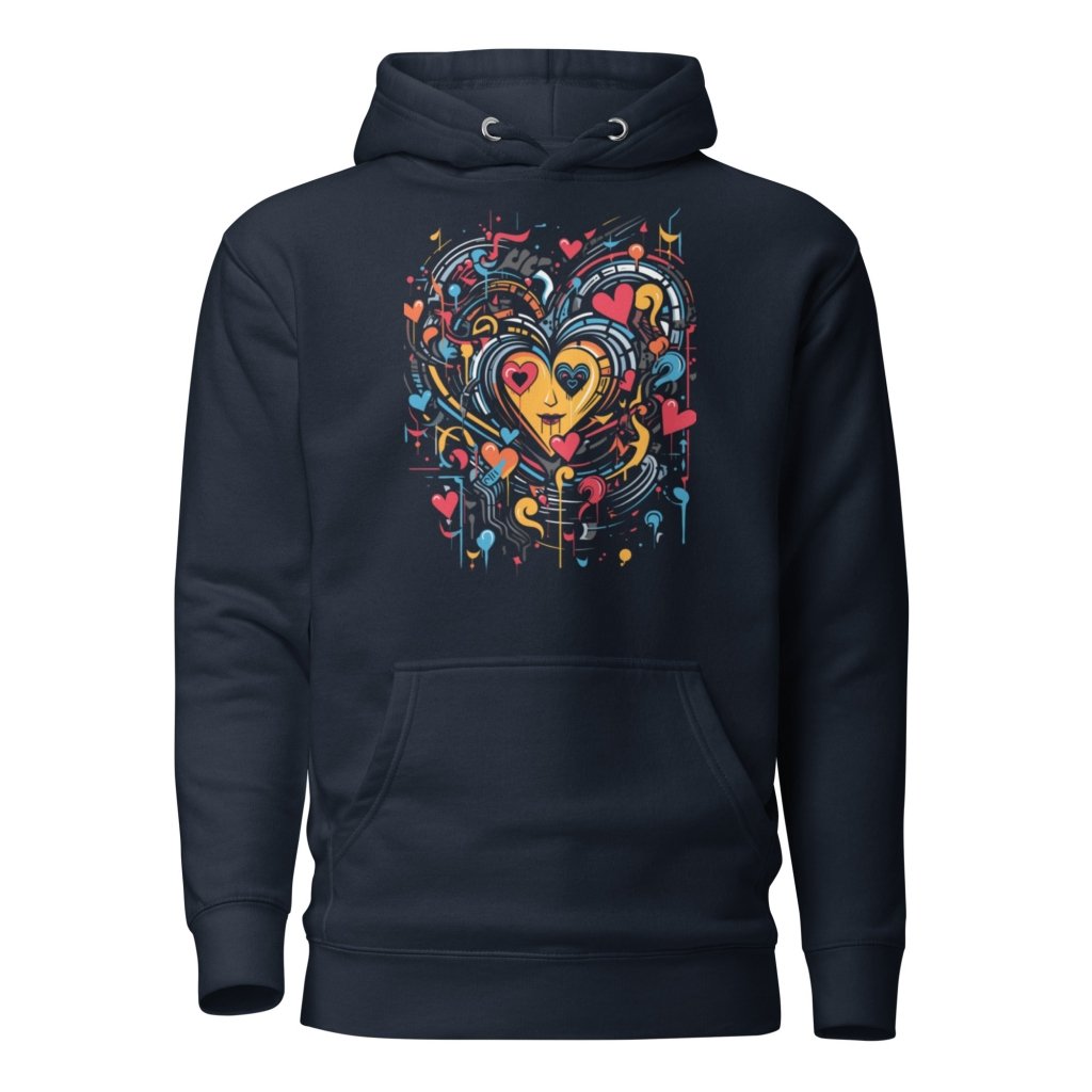 JANTUNG ENTRELAZADO HOODIE