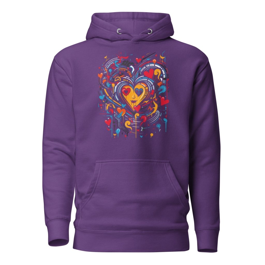 JANTUNG ENTRELAZADO HOODIE