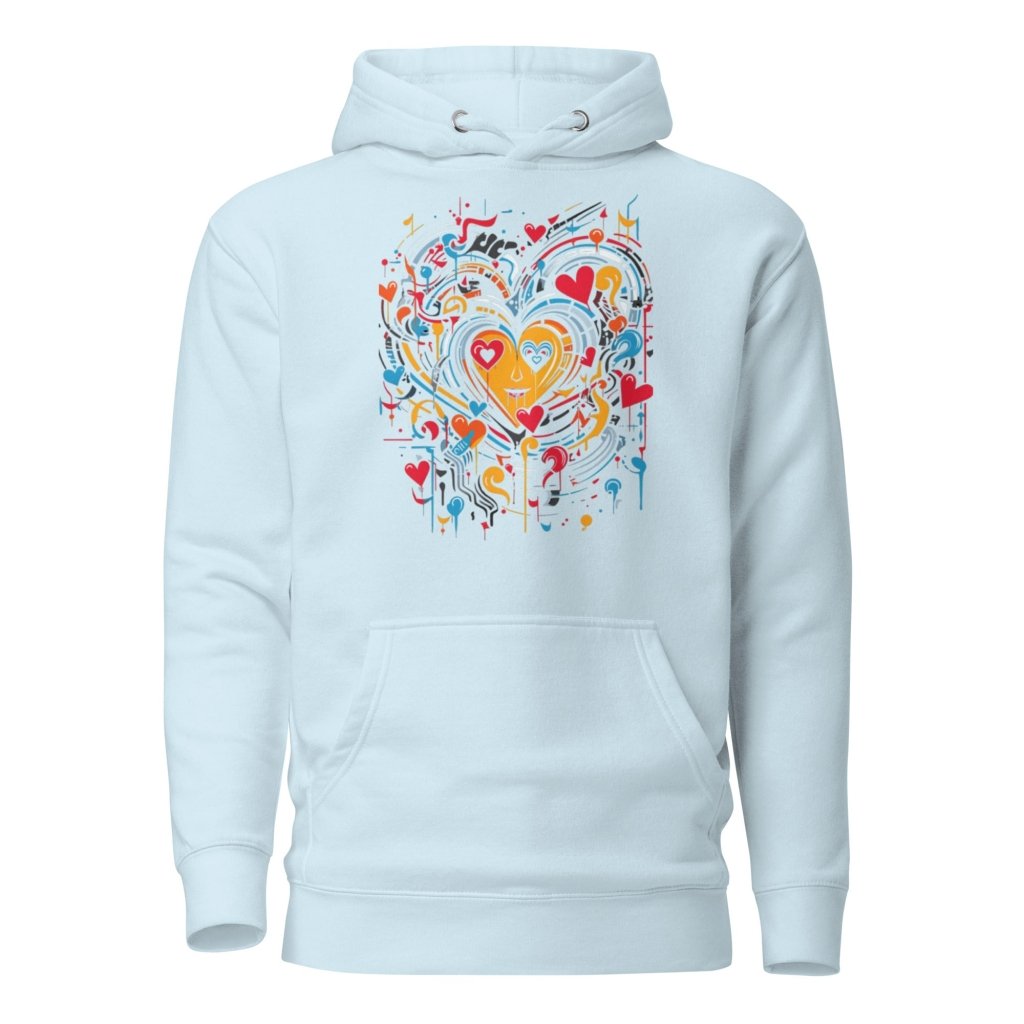 JANTUNG ENTRELAZADO HOODIE
