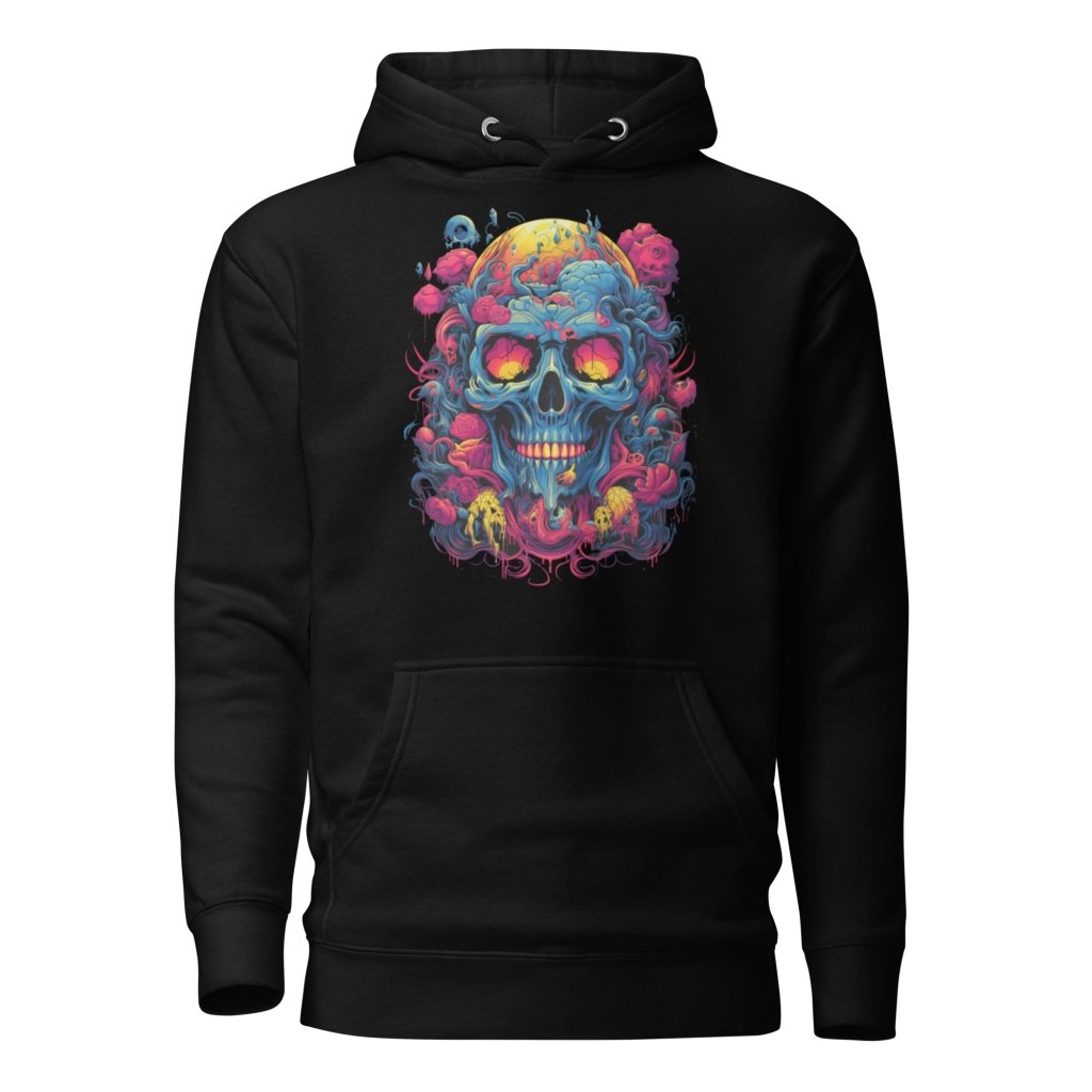 SLIME BRAIN SKULL HOODIE