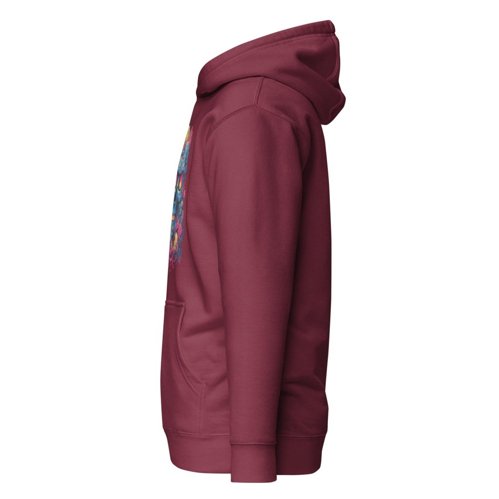 SLIME BRAIN SKULL HOODIE