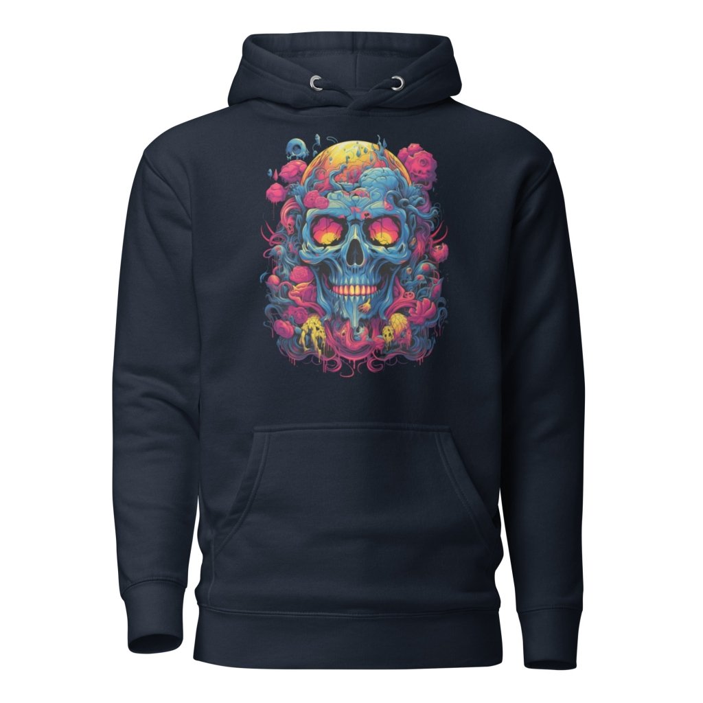 SLIME BRAIN SKULL HOODIE