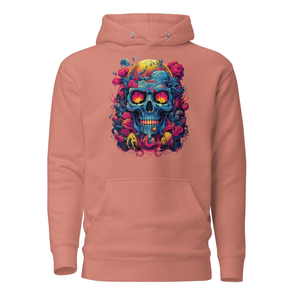 SLIME BRAIN SKULL HOODIE