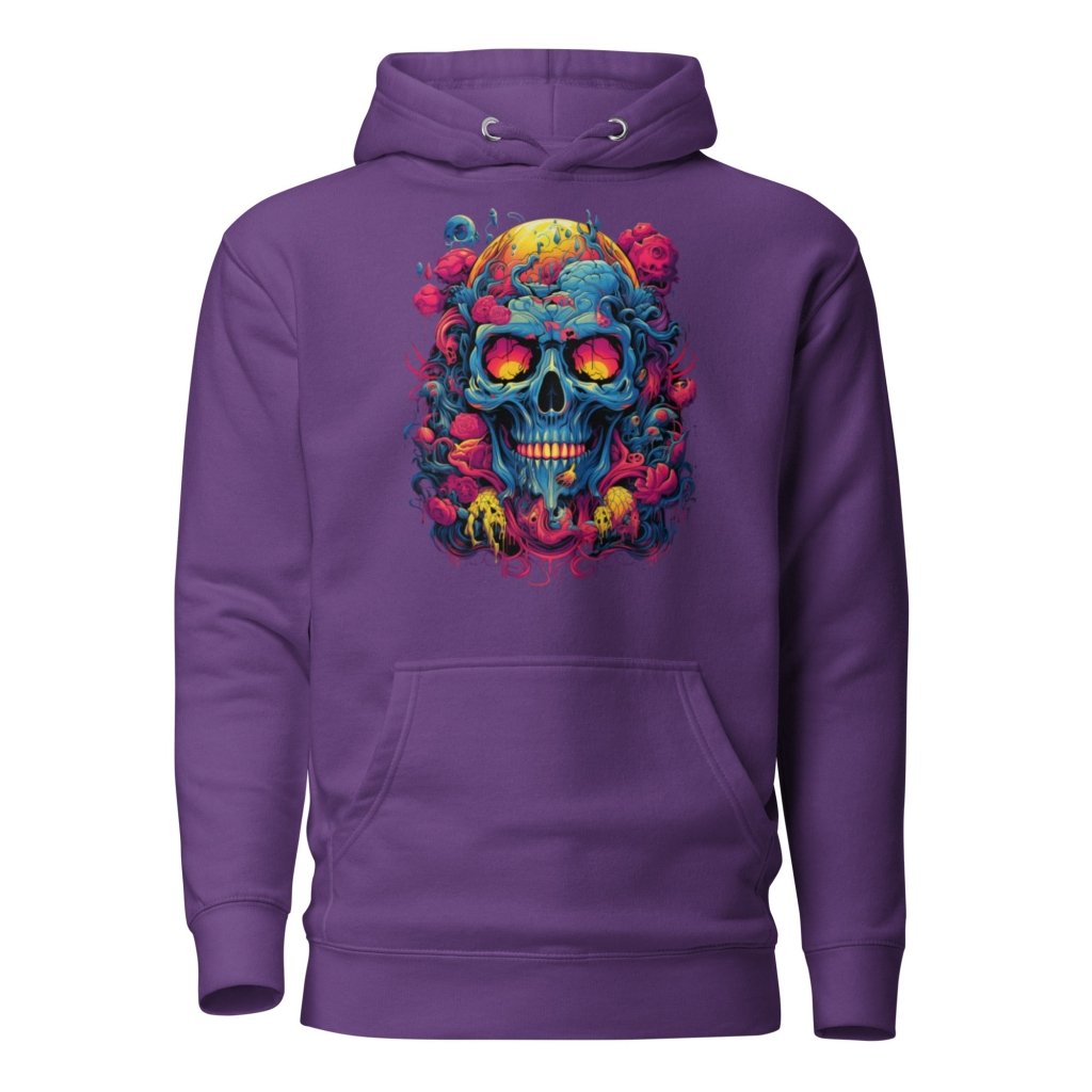 SLIME BRAIN SKULL HOODIE