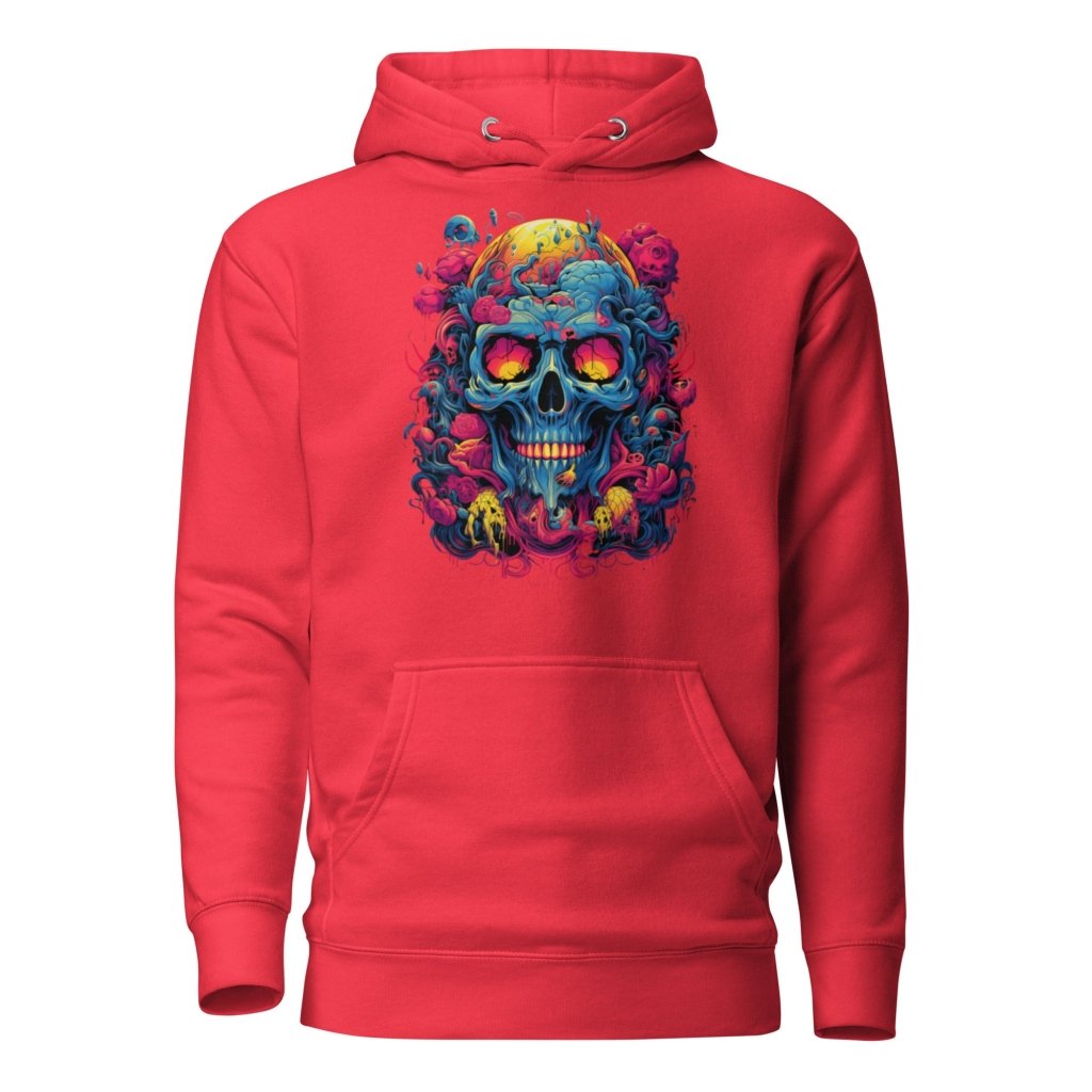 SLIME BRAIN SKULL HOODIE