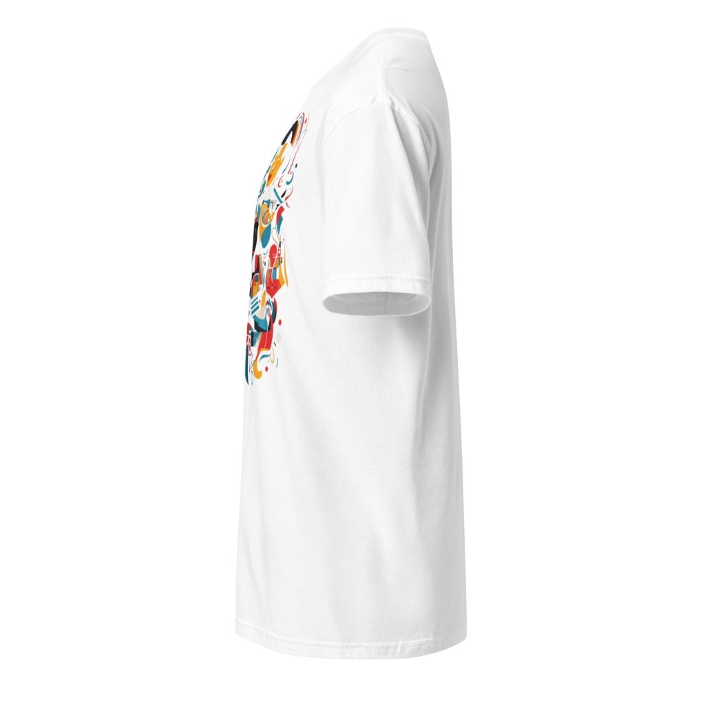 STYLIZED JAZZ PATTERN SHIRT
