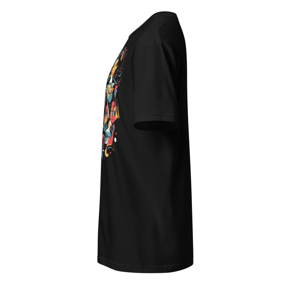 STYLIZED JAZZ PATTERN SHIRT