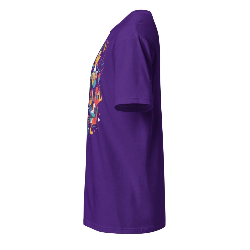 STYLIZED JAZZ PATTERN SHIRT
