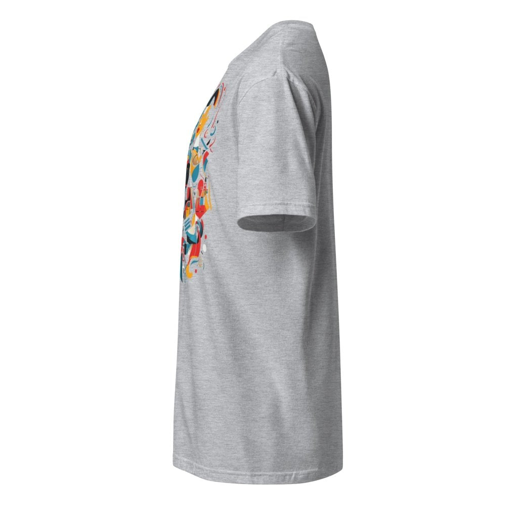 STYLIZED JAZZ PATTERN SHIRT