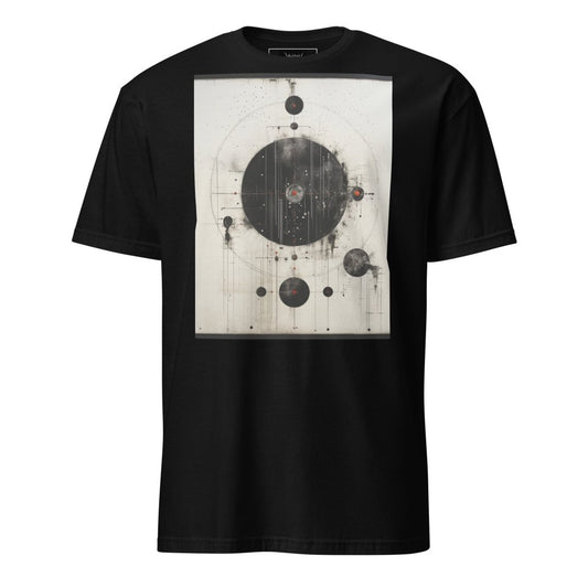 BLACK AND WHITE PAINTING SHIRT