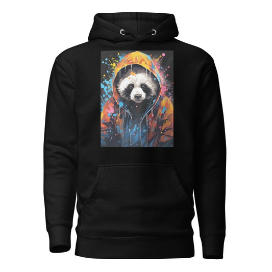 FUR GRAFFITI HOODIE