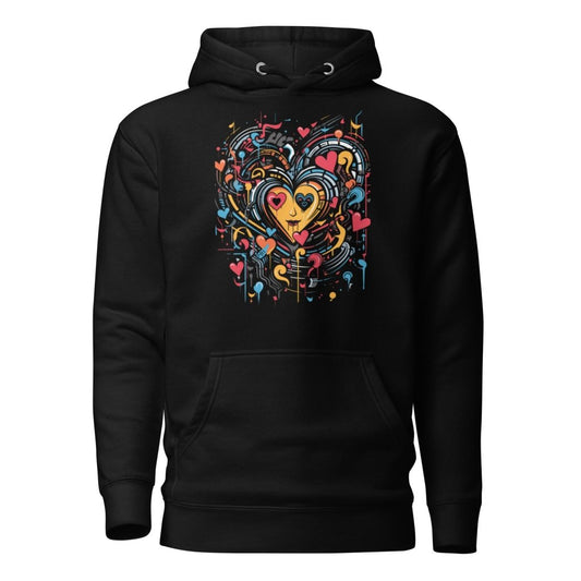 JANTUNG ENTRELAZADO HOODIE