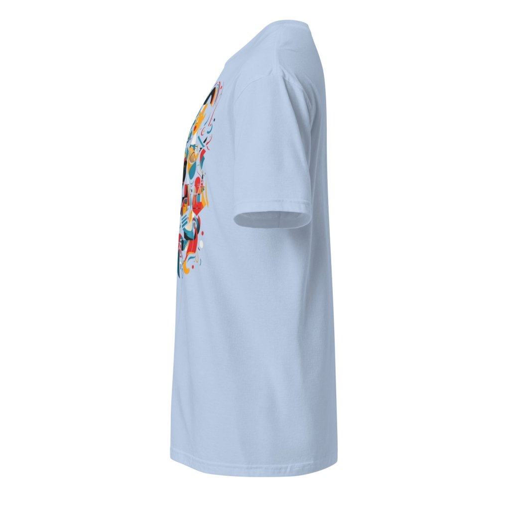 STYLIZED JAZZ PATTERN SHIRT