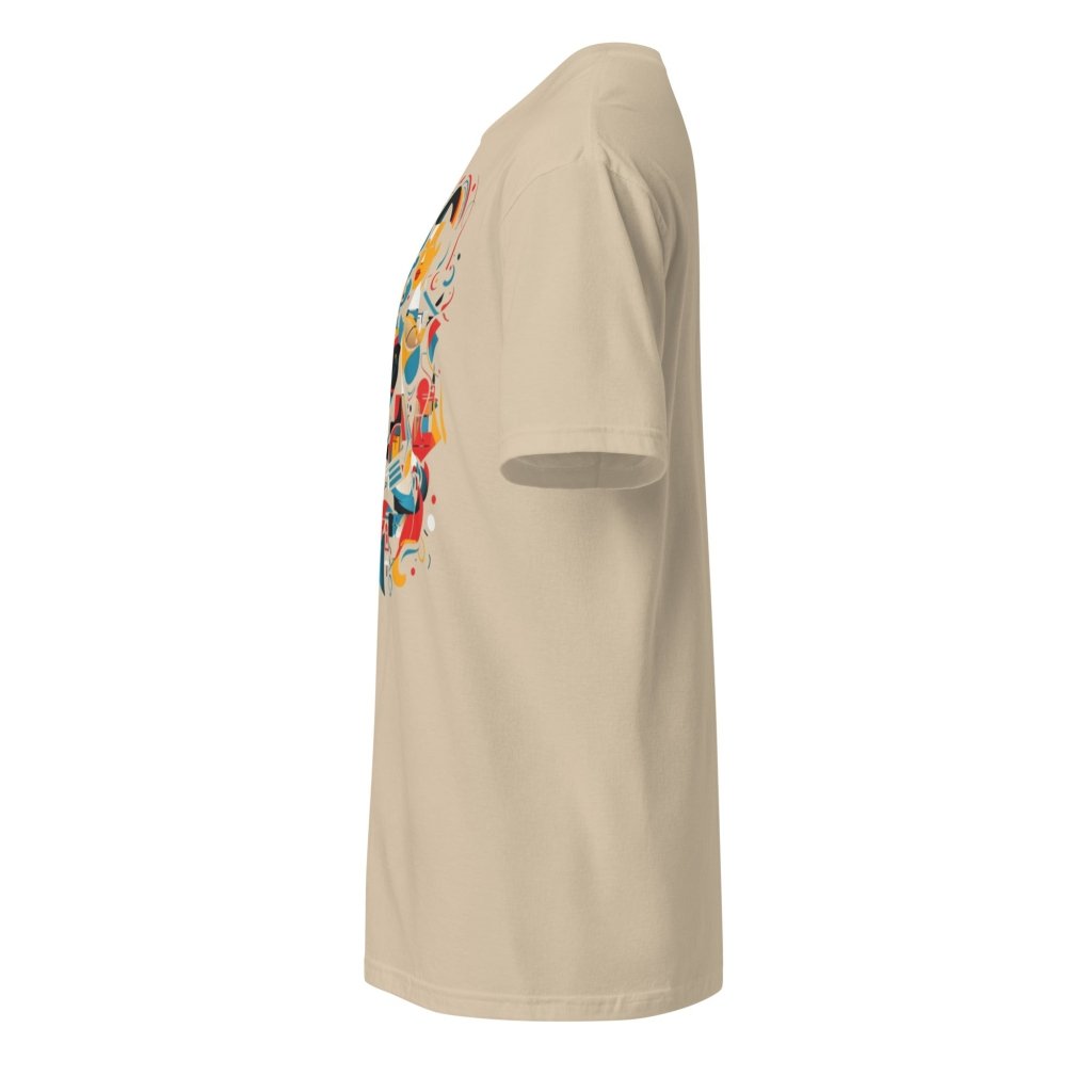 STYLIZED JAZZ PATTERN SHIRT